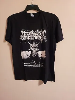 Buy Necrosadistic Goat Torture Armageddon Shall Come Shirt Size L Deicide Vader • 10£