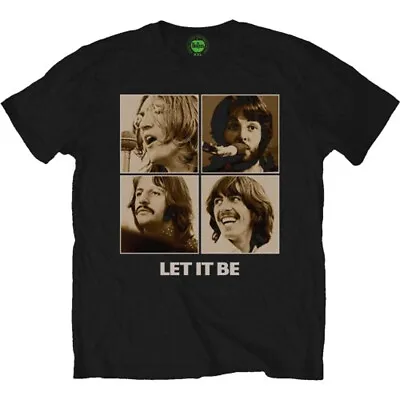 Buy The Beatles Let It Be Sepia T-Shirt OFFICIAL • 14.99£