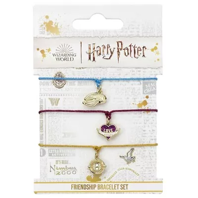 Buy Harry Potter Friendship Bracelet Set Golden Snitch Birthday Official Product • 13.50£