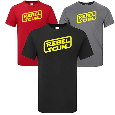 Buy Rebel Scum T-shirt, The Last Jedi, Rogue Wars Star Trooper Iconic Movie Quote • 12.95£