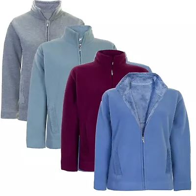 Buy Womens Fleece Sherpa Jacket Anti Pill Sweatshirt Full Zip Coat Outwear Tops • 17.95£