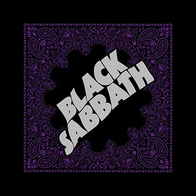 Buy Black Sabbath Cotton Bandana  550mm X 550mm (rz)   • 8.99£