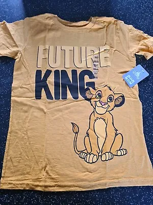 Buy Disney Usa Lion King Simba Tshirt Age 10-12 • 12£