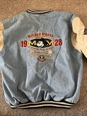 Buy Vintage Disney Men’s Jacket Mickey Mouse 1928 • 50£