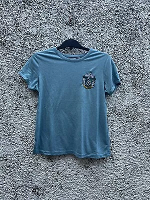 Buy Harry Potter Slytherin Merch Tshirt With Embroidered Patch XS • 9.99£