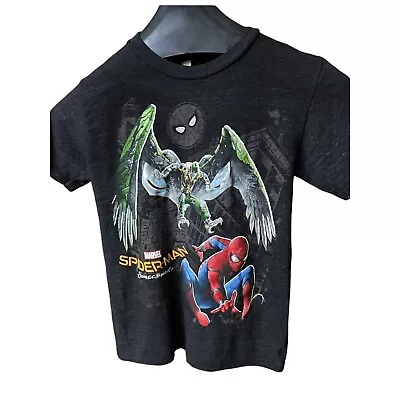 Buy Marvel Spider-Man Homecoming Glow In The Dark Graphic T-Shirt Boys Sz L Youth • 8.04£