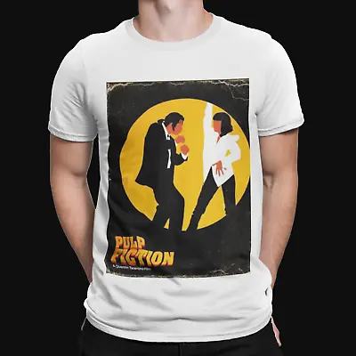 Buy Pulp Fiction Dance T-Shirt -Poster Tarantino Retro Action Film Movie Cool Kahuna • 8.39£