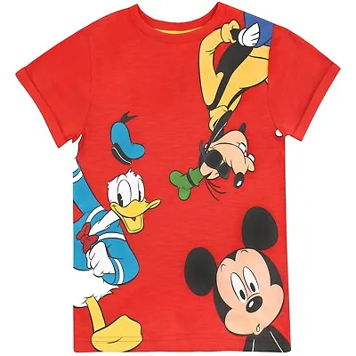 Buy Mickey Mouse Daffy Duck Goofy T-Shirt Kids Boys Baby 12 24 Months 2-8 Years Top • 11.99£