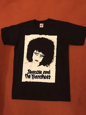 Buy Siouxsie And The Banshees Screen Printed T-shirt [Limited] - SIZE SMALL • 9.99£