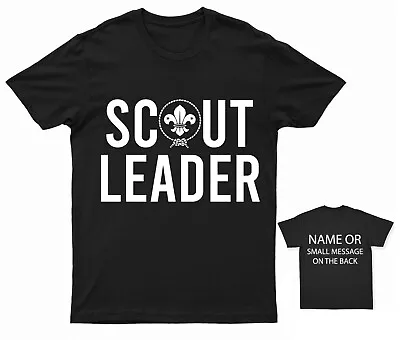 Buy Scout Leader Proud T-Shirt - Outdoor Adventure Guiding Top Tee Personalisable • 14.95£