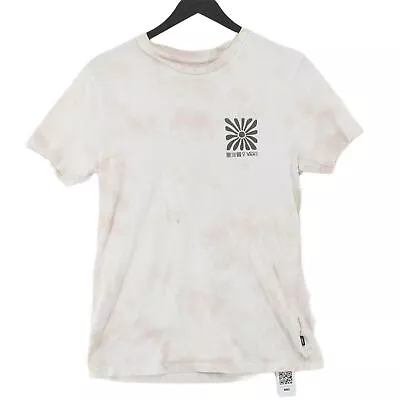 Buy Vans Women's T-Shirt S Tan Graphic 100% Cotton Short Sleeve Round Neck Basic • 8£