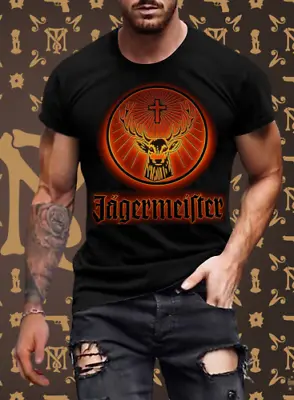 Buy Fashion Men's Jägermeister T-Shirt Unisex 100% Cotton • 30.31£