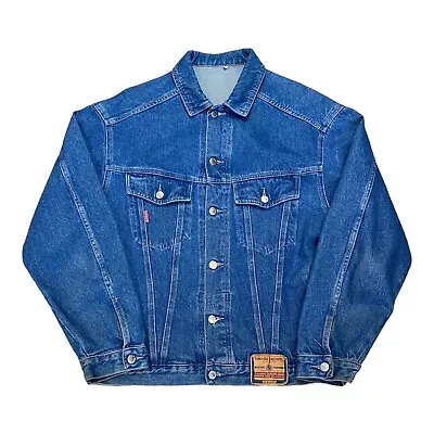 Buy GENESIS INDUSTRY Denim Jacket Small Blue Denim Vintage Made In Italy Women’s VGC • 18£