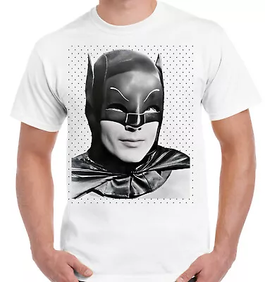 Buy Adam West Batman 1960 Mens T Shirts Short Sleeve Women Kids T-shirt Gift • 9.49£