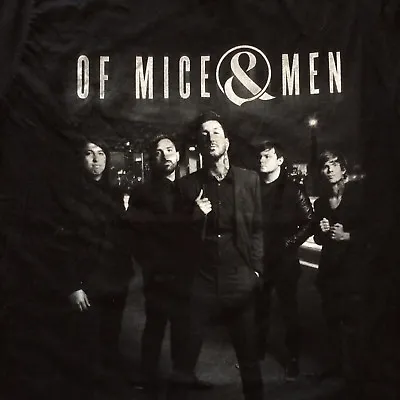 Buy NWT Official Of Mice & Men Women's T-Shirt XL Black Metal Band And New • 17£