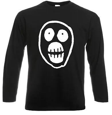 Buy The Mighty Boosh Long Sleeve T-Shirt, Funny Skull Series Gifts Skulls Longsleeve • 17.99£