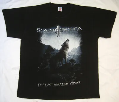 Buy Vintage T-shirt Sonata Arctica. The Last Amazing Grays. Album 2009 Nightwish • 21.60£