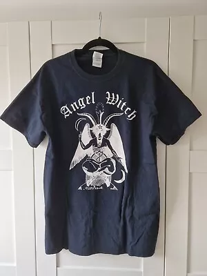 Buy Angel Witch - Official T-shirt, Baphomet, NWOBH • 5£