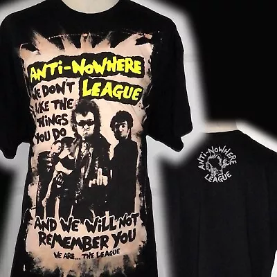 Buy Anti Nowhere League 100% Unique Punk  T Shirt Xxl Bad Clown Clothing • 16.99£