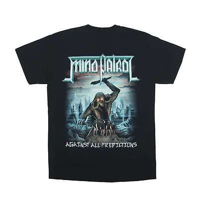 Buy MIND PATROL Against All Predictions Band T-Shirt Black Short Sleeve Mens S • 7.99£