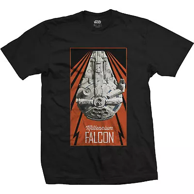 Buy Star Wars Solo Millennium Falcon Flash Chewie Chewbacca OFFICIAL T-Shirt 15F  • 13.95£