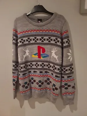 Buy Small PlayStation Christmas Xmas Jumper / Sweater By Numskull  • 19.99£