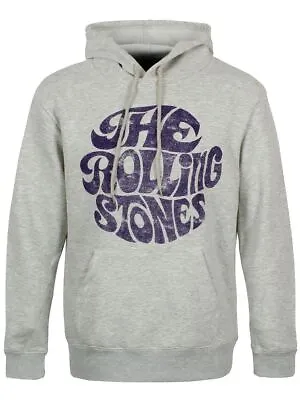 Buy Rolling Stones Hoodie Vintage 70s Logo Men's Grey • 29.99£