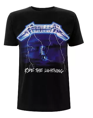 Buy Metallica Ride The Lightning Album Thrash Metal Official Tee T-Shirt Mens Unisex • 16.36£