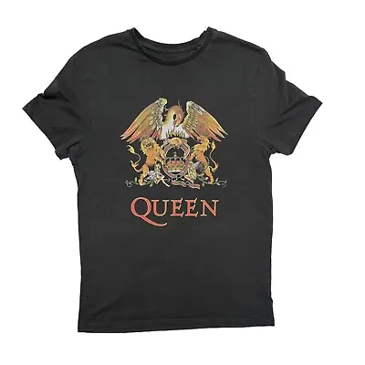 Buy Queen Official Merch Men's Size Small Band Tee T Shirt Logo Short Sleeve Worn • 9.99£