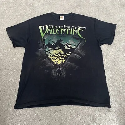 Buy Bullet For My Valentine Tour  T Shirt Size XL Scream Aim Fire Mega Rare! Vintage • 24.99£