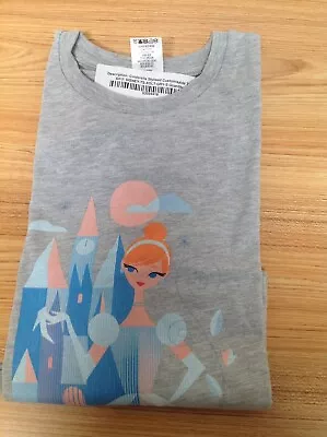 Buy Disney Store Cinderella T-shirt In Grey ADULT SMALL • 14£