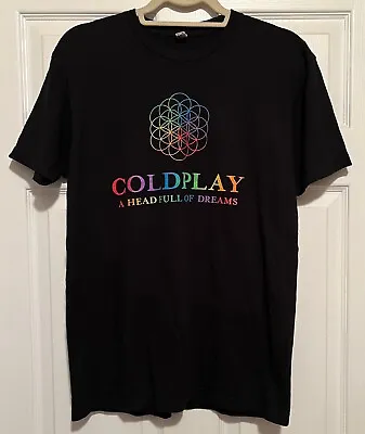 Buy Coldplay - A Head Full Of Dreams World Tour 2016 T-shirt • 21.72£
