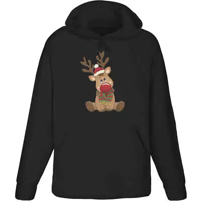 Buy 'Christmas Reindeer' Adult Hoodie / Hooded Sweater (HO028181) • 24.99£