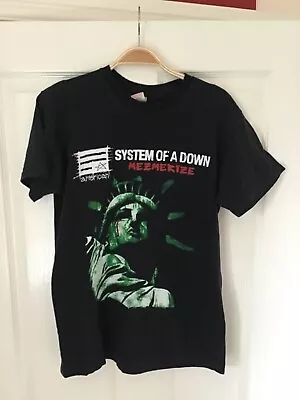 Buy System Of A Down Mezmerize 2005 Graphic Statue Of Liberty T-shirt Small • 40£
