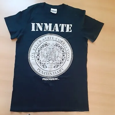 Buy T-Shirt  - Prison Break - Inmate -  - Black - Official Merchandise • 11.99£