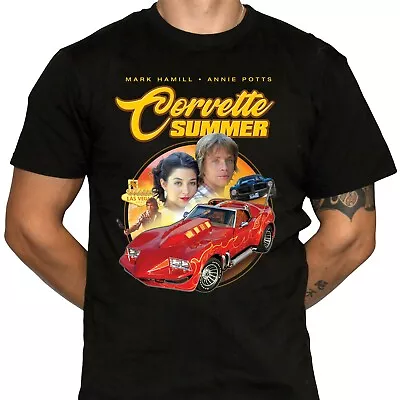 Buy Corvette Summer T-Shirt - Cult Classic Car Movie - 1970s Muscle Car Movie • 23.01£