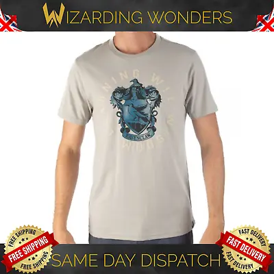 Buy Harry Potter Ravenclaw T-Shirt Mens Official Gift UK • 9.99£