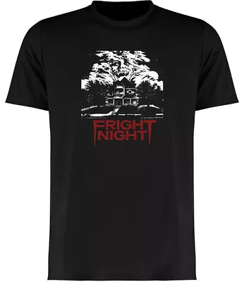 Buy Fright Night Classic Horror Movies Black T-Shirt • 13.99£