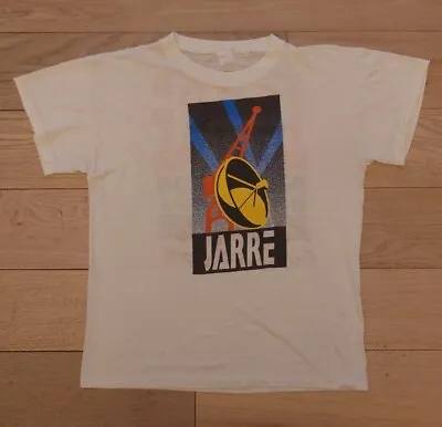 Buy Vintage Jean Michel Jarre Destination Docklands T-shirt 1988 Very Rare. Large • 95£