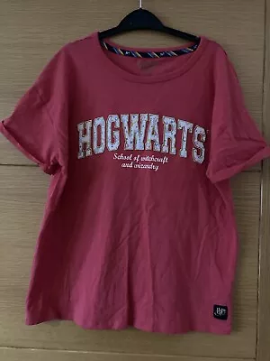 Buy M&S Harry Potter Hogwarts T-shirt 15-16 Years • 3.99£