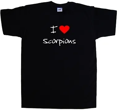 Buy I Love Heart Scorpions T-Shirt • 8.99£