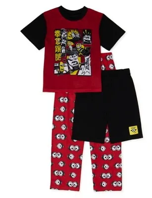 Buy NWT 8 Boy Girl Anime Japanese Minions Pajamas Fall Easter Birthday Despicable Me • 18.25£
