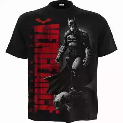 Buy THE BATMAN - COMIC COVER - Front Print T-Shirt Black • 18.99£
