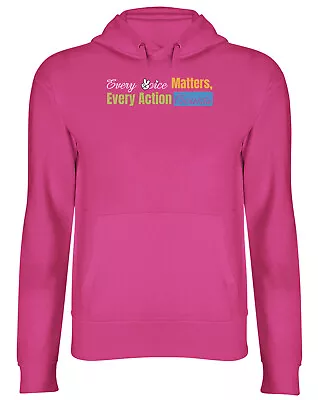 Buy Every Voice Matters Hoodie Mens Womens Every Action Counts Top Gift • 17.99£