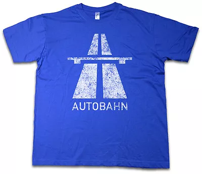 Buy AUTOBAHN T-SHIRT - Electro Pop Kraftwerk Synthie 80s Wave Techno Acid Highway • 18.10£