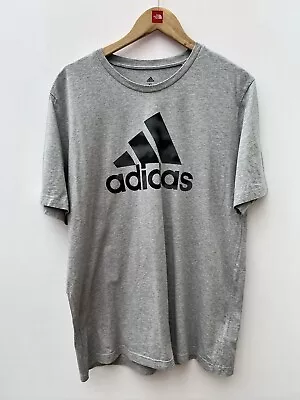 Buy Adidas Essentials Camo Print Tee Mens 100% Cotton T-Shirt Grey HL6931 Size XL • 9.99£