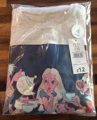 Buy BNWt George Asda Disney Alice In Wonderland Pyjamas Age 11-12 • 12£