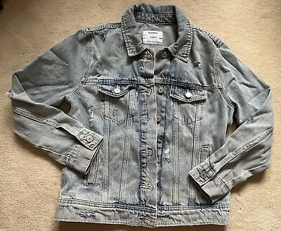 Buy Old Navy Women’s Petite Distressed Jean Jacket. Size Xs. NWT • 5.53£