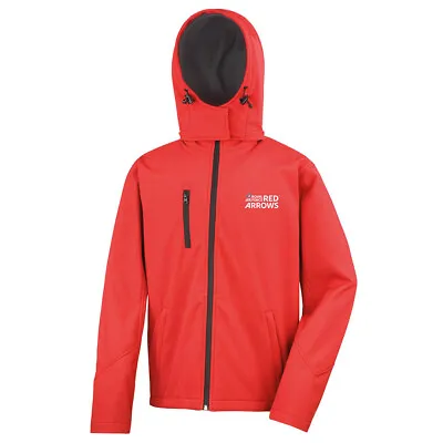 Buy Red Arrows Hooded Jacket Softshell Coat RAF Royal Air Forces Association • 106£