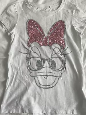 Buy NEXT Daisy Duck Disney T-Shirt Age 9 Years • 0.99£